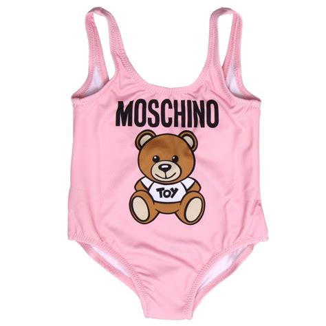 moschino swimsuit baby girl.